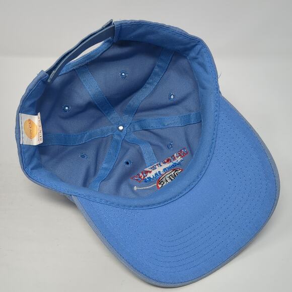 Midway Trailer Sales Strapback Baseball Hat Blue One Size Adjustable Sun Cap - Picture 7 of 9